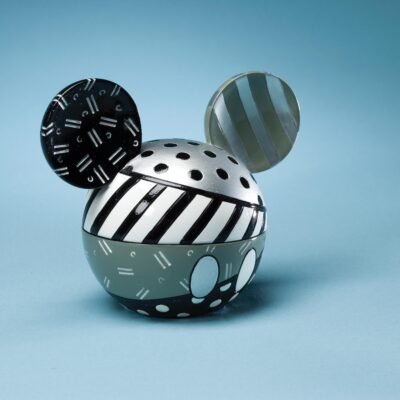 ΜΙΚΥ ΑΣΠΡΟΜΑΥΡΟ Ears Box Britto 10 cm